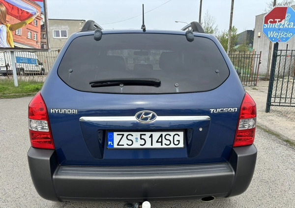 Hyundai Tucson cena 16400 przebieg: 190000, rok produkcji 2004 z Szczecin małe 407